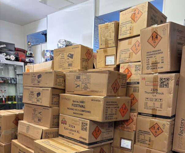 Illegale Pyrotechnik: Große Sicherstellung in Floridsdorf