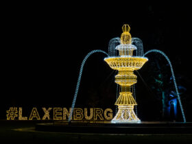 Lichterzauber im Schlosspark Laxenburg nur noch bis 11. Jänner
