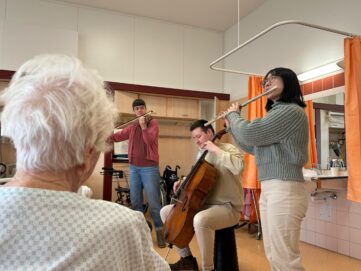 Musik bringt besondere Momente in die Klinik Hietzing