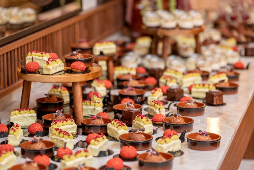 Der Neujahrsbrunch im Elstar verführt mit feiner Auswahl am Buffet. © Imperial Riding School