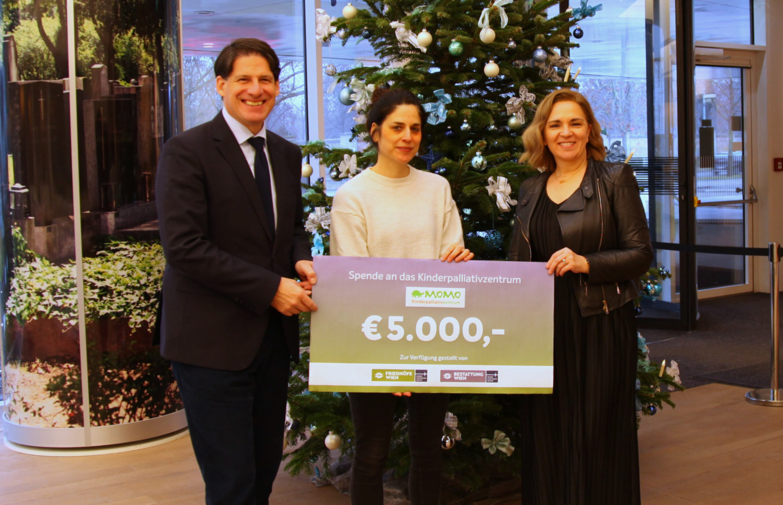 Spende mit viel Herz unterstützt Kinderpalliativ-Zentrum MOMO