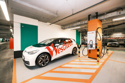 50 neue E-Ladestellen im Westfield Donau Zentrum Wien