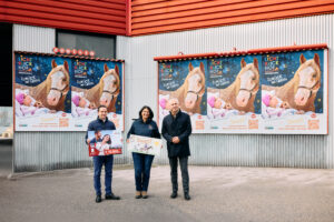 Lichtblickhof: Wien Holding spendet, Gewista plakatiert