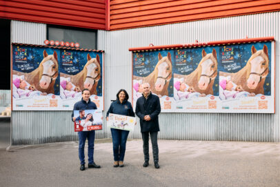 Lichtblickhof: Wien Holding spendet, Gewista plakatiert