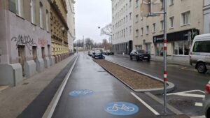 Leopoldstadt: Neuer Radweg Rembrandtstraße fertiggestellt