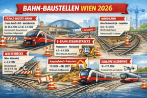 Die ÖBB-Umbauten 2026 im Überblick. © KI-generiert mit ChatGPT