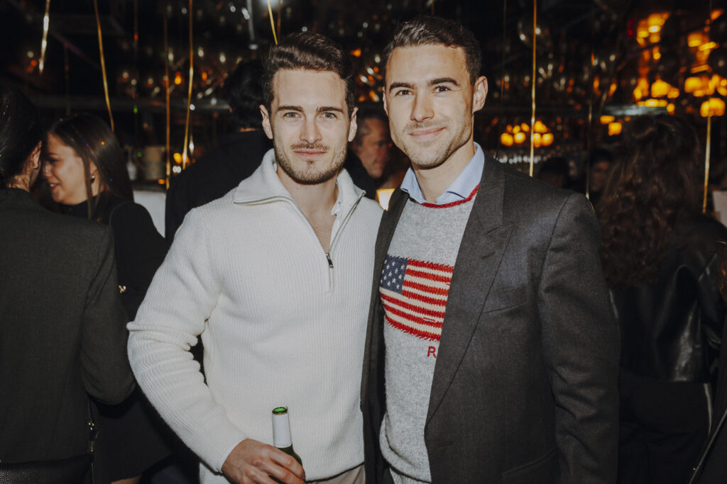 Andreas Schmid und Mister Austria 2023 Alexander Höfler