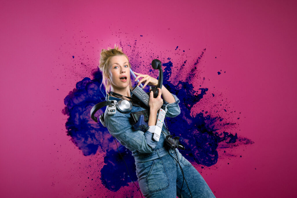 Christine Eixenberger hat über alles "volle Kontrolle2 - glaubt sie zumindest. © Gregor Wiebe