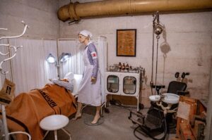 Viel Sehenswertes im Schuhmeier-Bunker (Bild: Lukas Arnold).