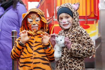 Kinderfreunde-Fasching: Prater-Umzug bis Rathaus-Party