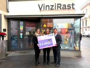 Hilfe für Obdachlose: Bestattung Wien spendet an VinziRast