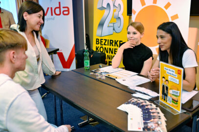 Lehrlingsmesse im Fünften bietet Jobchancen für Jugendliche