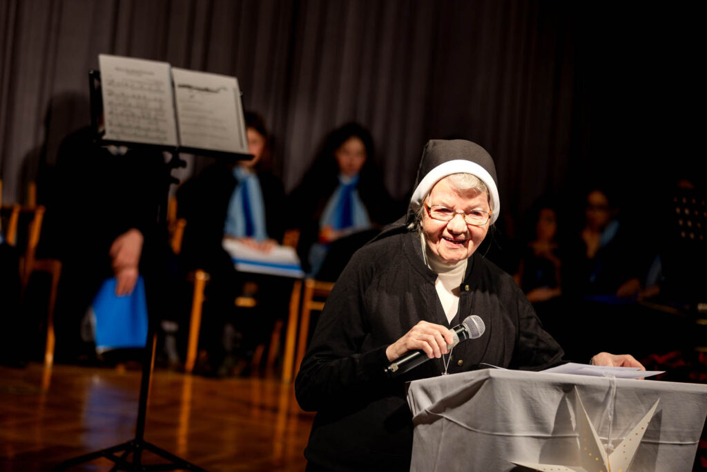 Sr. Magna erinnerte in ihrer Rede an die Gründerin. © Erzdiözese Wien/Schönlaub