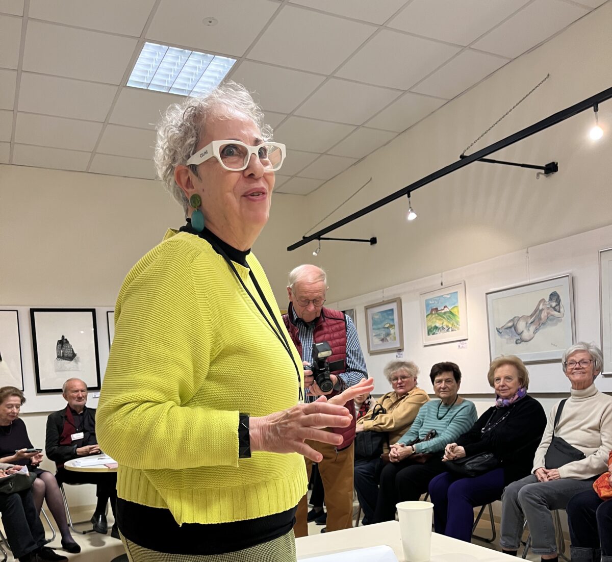 Naomi Kalwil liest im Bezirksmuseum Simmering