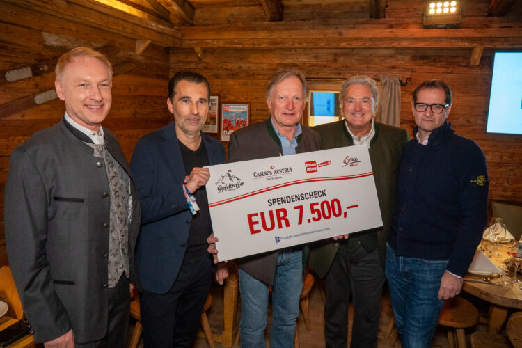 Gipfel-Treffen bringt 7.500 Euro für Klammer-Foundation