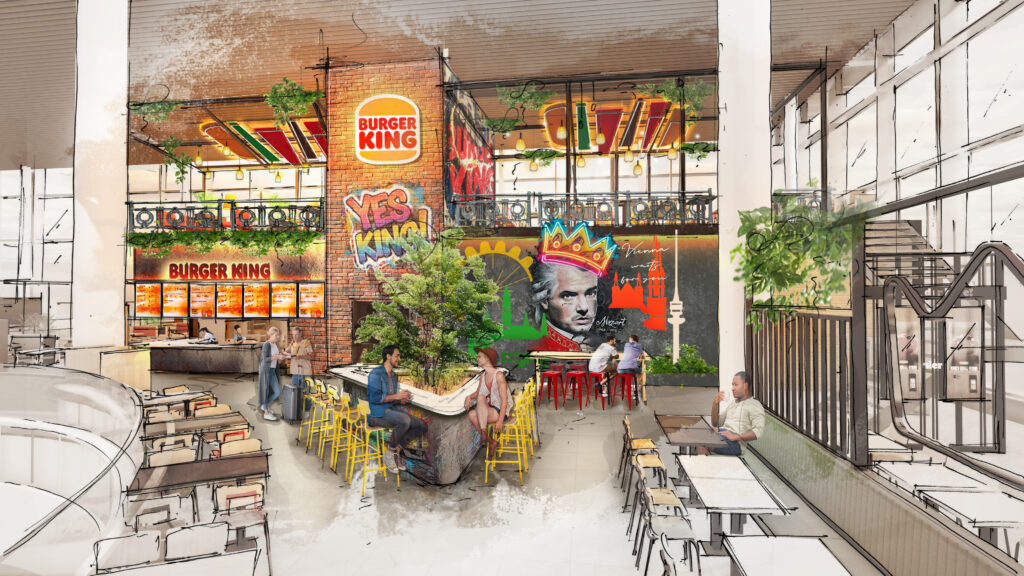 Vienna Airport Burger King