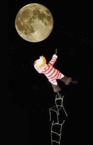 Ein kleiner Clown will hoch hinaus © Rettung der Dinge/Karin Bayerle