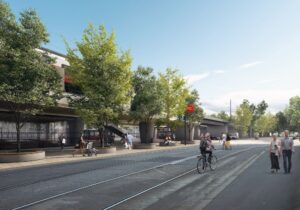 So soll die zukünftige Station Hietzinger Hauptstraße B aussehen © ÖBB