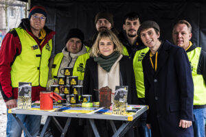 Begeistert war Bezirksvorsteherin Steffi Lamp (Bild: Lukas Arnold).