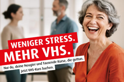 Weniger Stress, mehr Zeit: VHS mit frischem Programm