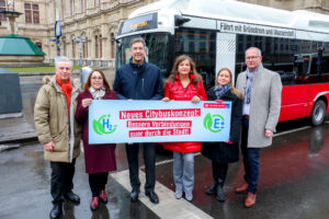 Citybusse düsen bald auf neuer Route durch die Stadt