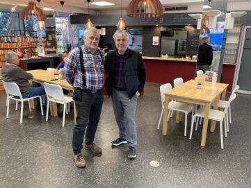 Kunst & Kultur: Im Kugel-Café geht es ab jetzt rund