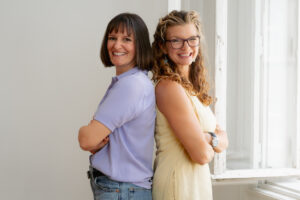 Yvonne Poul und Gina Eitelbös, Vorständinnen des Vereins Madita. © kenzigrafie