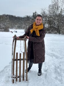 Bezirksvorsteherin Johanna Zinkl nutze das Angebot auch selbst © BV13