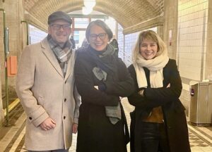 Drei Vorsteher auf einen Streich: Steffi Lamp, Michaela Schüchner & Dietmar Baurecht (Bild: Steiner).