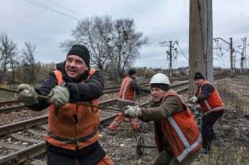 Ausstellung: Leben & Krieg an den Eisenbahnstraßen der Ukraine