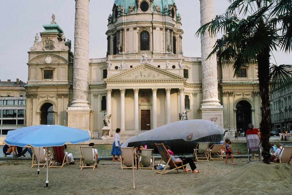 Kaorle am Karlsplatz 1982 © Margot Pilz