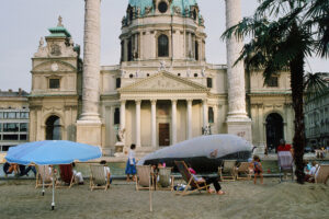 Kaorle am Karlsplatz 1982 © Margot Pilz