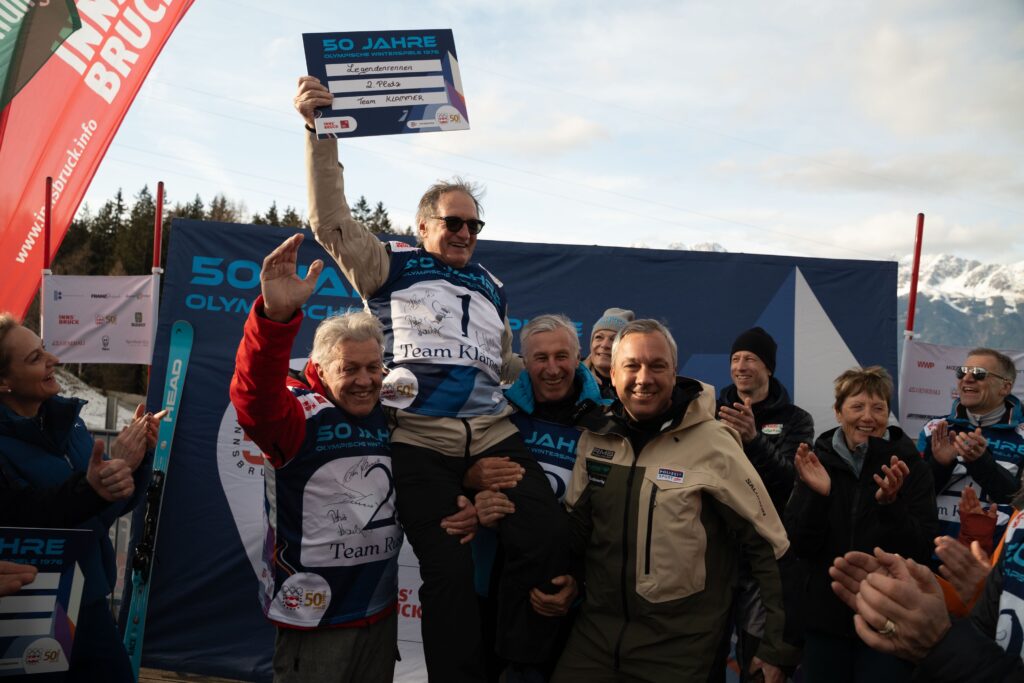 Franz Klammer Maria Riesch Bernhard Russi Annemarie Moser Pröll Hannes Reichelt Fritz Strobl Leonhard Stoc