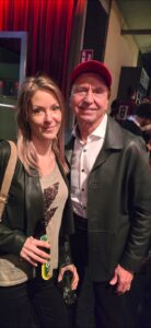 Premieren-Gäste Simone Lugner und Heribert Kaspar (Bild: Brigitte Chmelar).