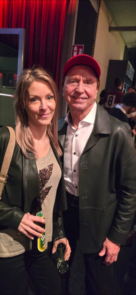 Premieren-Gäste Simone Lugner und Heribert Kaspar (Bild: Brigitte Chmelar).