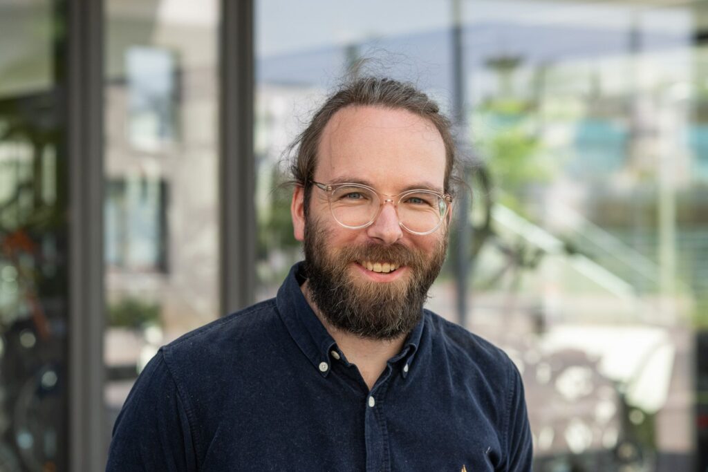 Andreas Neisen, Projektleiter Mobilität der Wien 3420 aspern Development AG: „Sicherheit, Barrierefreiheit, Übersichtlichkeit und kurze Distanzen gewinnen zunehmend an Bedeutung.“ © 3420 aspern Development AG/Luiza Puiu