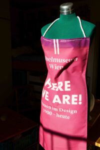 Schürze aus Liegestuhlbezug