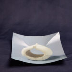 Elegante Schale aus Papier