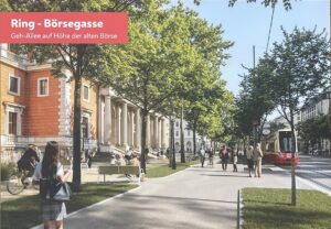 So wird der Bereich bei der Börse umgestaltet (Bild: Steiner).