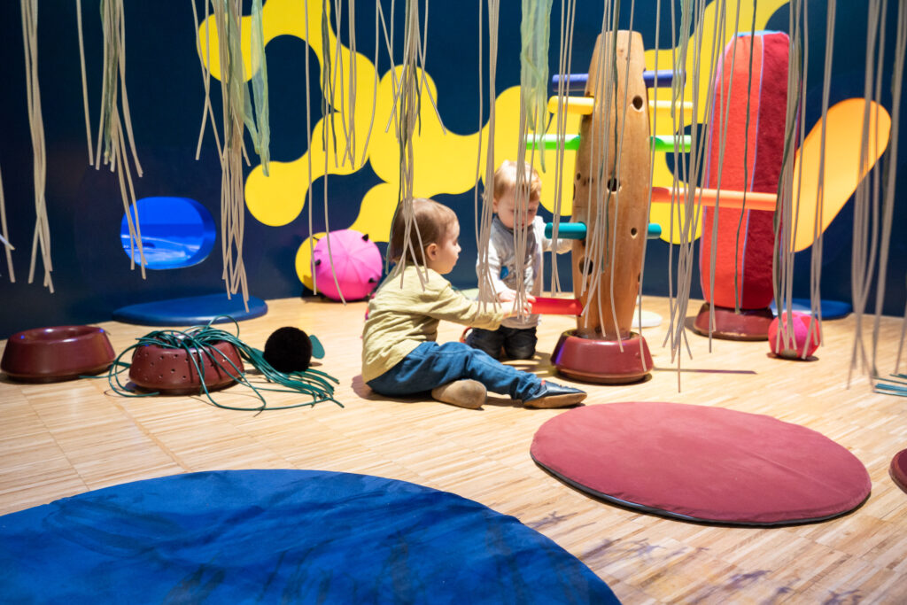 Ozean: Spiel- und Erlebnisbereich speziell für Kleinkinder (0-6) © ZOOM Kindermuseum/Paul Pibernig