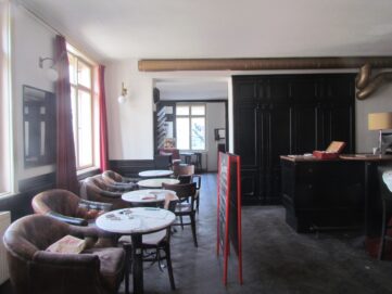 Café Mocca im Bahnhof Gersthof steht vor seinem Comeback