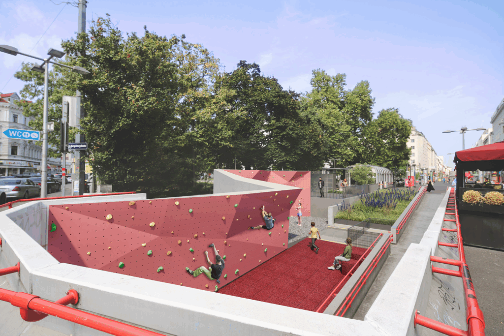 Kletterwand Favoriten