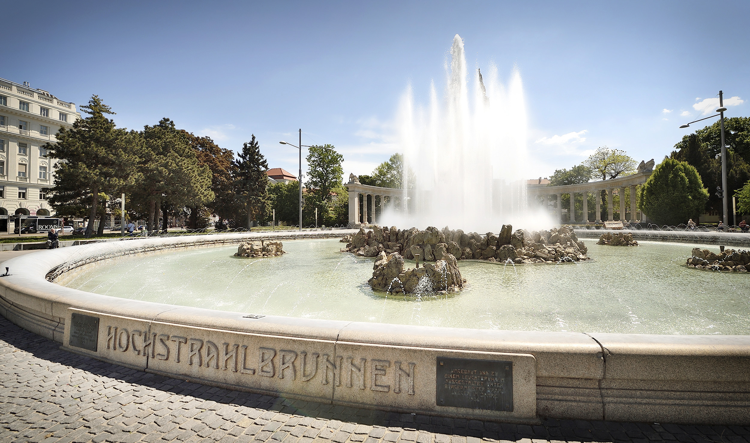 Hochstrahlbrunnen: Wien-Wahrzeichen wird saniert