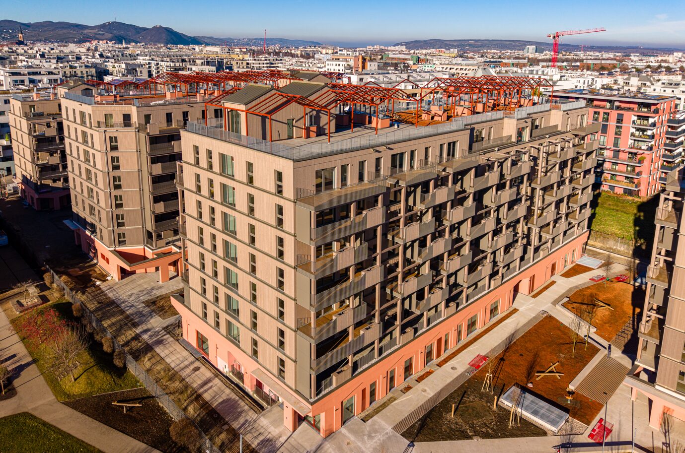 Rote Emma: 360 neue Wohnungen für Kagran übergeben