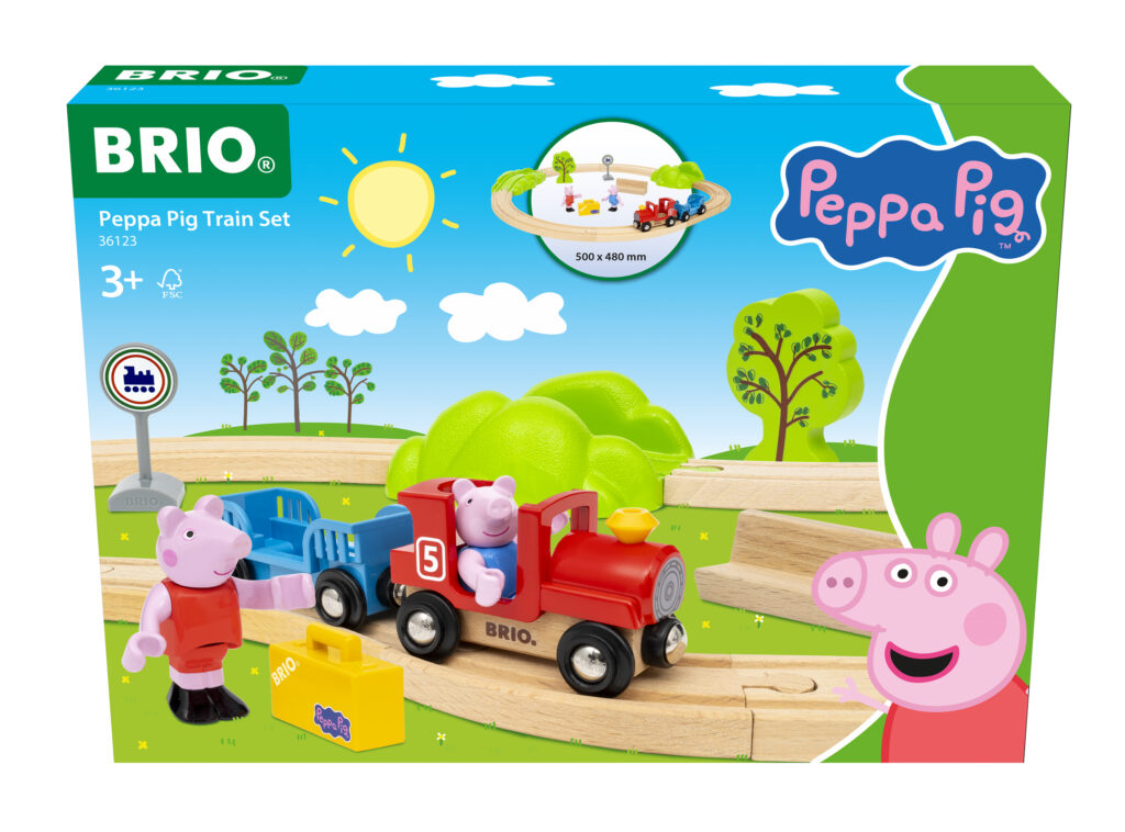 BRIO Peppa Wutz Zugset