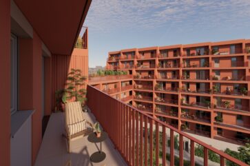 Neues Landgut: 121 Wohnungen für ÖBB-Mitarbeiter