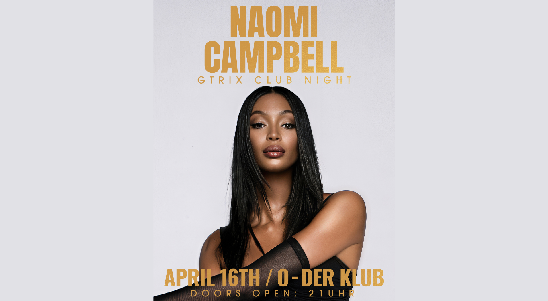 Naomi Campell als DJane bei der Gtrix Club Night