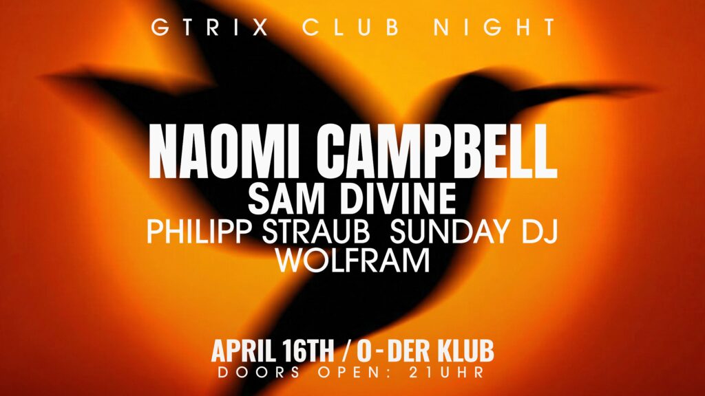 Naomi Campbell kommt zur ersten Gtrix Club Night