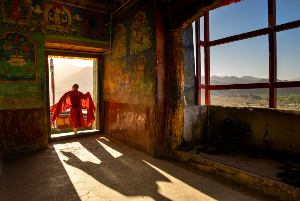 Pascal Violo am Himalaya