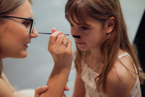 Kinderschminken vor Ort. © Katarina Novcic/daskinderzimmer.at